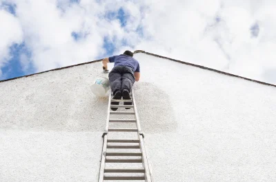 Peinture extérieure à Blandouet-Saint Jean — façades et ravalement